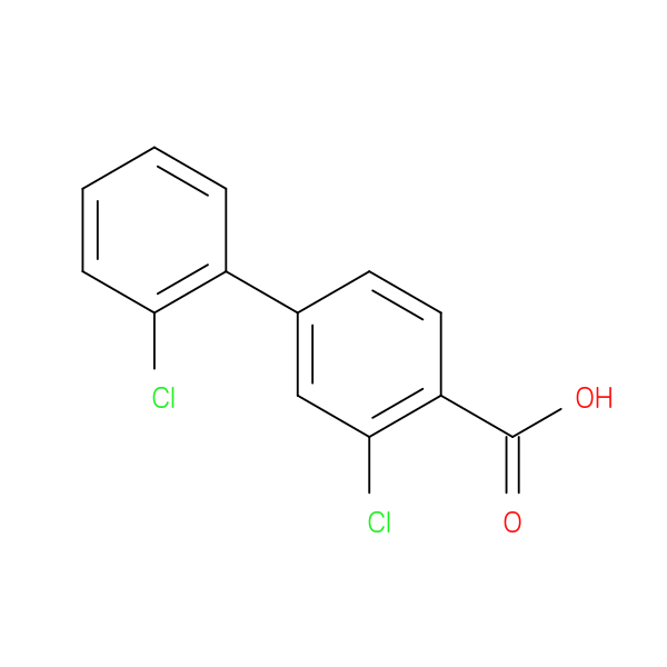 2-Chloro-4-(2-chlorophenyl)benzoic acid
