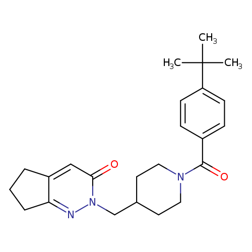 2-{[1-(4-tert-butylbenzoyl)piperidin-4-yl]methyl}-2H,3H,5H,6H,7H-cyclopenta[c]pyridazin-3-one