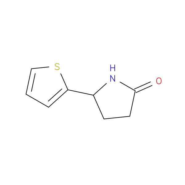 5-(thiophen-2-yl)pyrrolidin-2-one