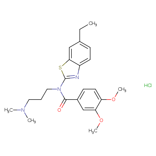 N-[3-(dimethylamino)propyl]-N-(6-ethyl-1,3-benzothiazol-2-yl)-3,4-dimethoxybenzamide hydrochloride