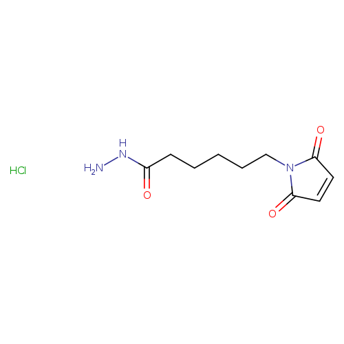 1H-Pyrrole-1-hexanoic acid, 2,5-dihydro-2,5-dioxo-, hydrazide, hydrochloride (1:1)