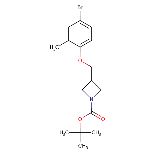 tert-Butyl 3-((4-bromo-2-methylphenoxy)methyl)azetidine-1-carboxylate