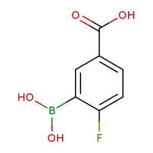 3-Borono-4-fluorobenzoic acid