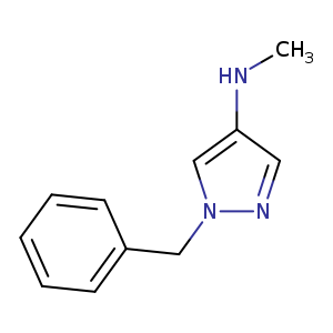 1-Benzyl-N-methyl-1H-pyrazol-4-amine