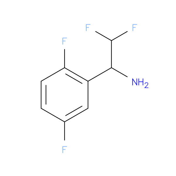 1-(2,5-difluorophenyl)-2,2-difluoroethan-1-amine