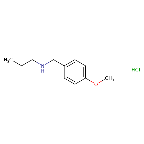 N-(4-methoxybenzyl)-1-propanamine hydrochloride