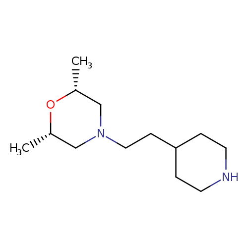 (2R,6S)-2,6-dimethyl-4-(2-(piperidin-4-yl)ethyl)morpholine