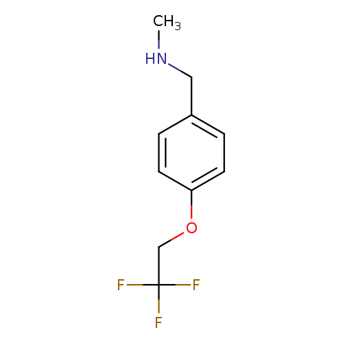 methyl({[4-(2,2,2-trifluoroethoxy)phenyl]methyl})amine