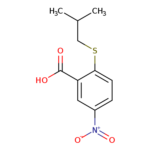 2-[(2-Methylpropyl)sulfanyl]-5-nitrobenzoic acid