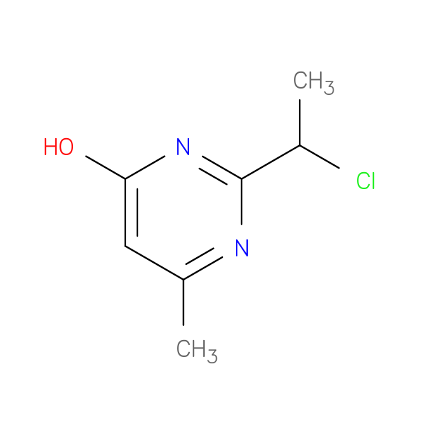2-(1-chloroethyl)-6-methylpyrimidin-4-ol