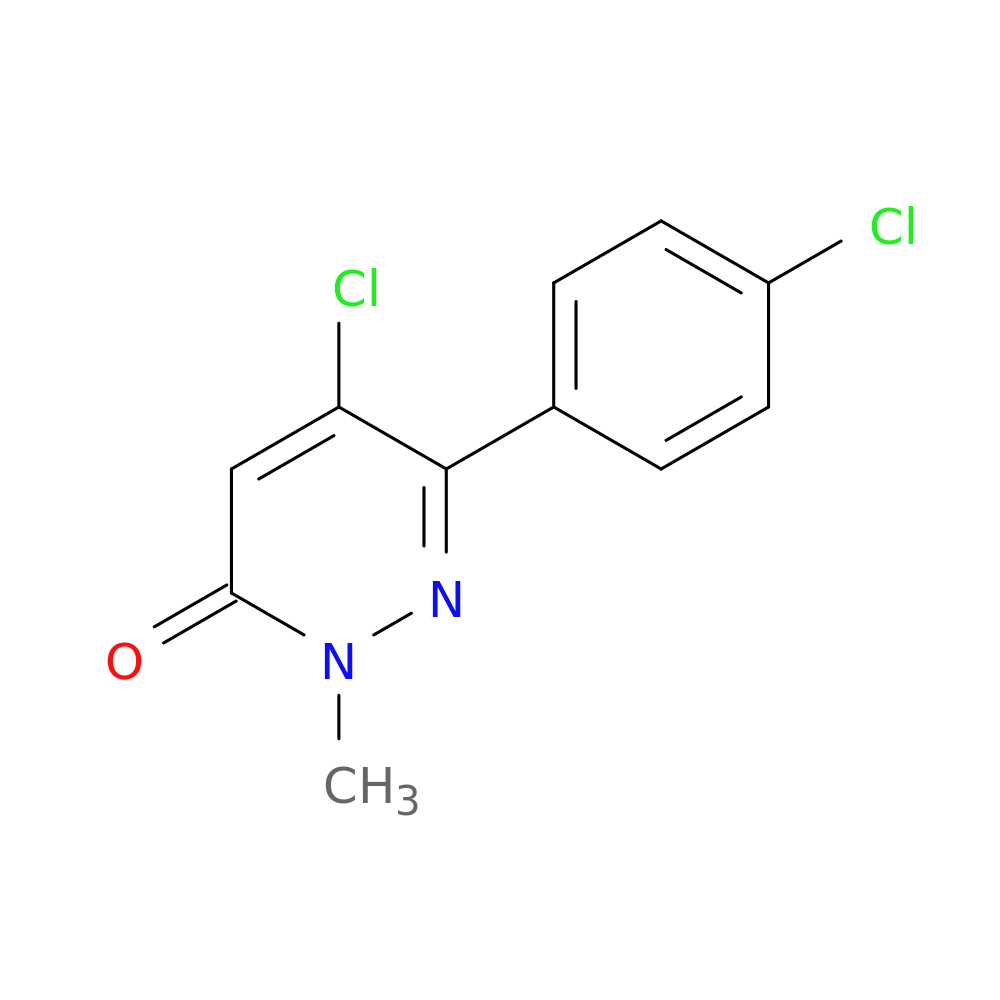5-Chloro-6-(4-chlorophenyl)-2-methylpyridazin-3(2H)-one