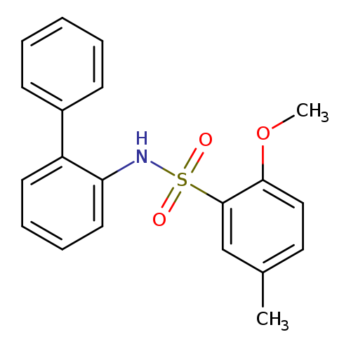 N-{[1,1'-biphenyl]-2-yl}-2-methoxy-5-methylbenzene-1-sulfonamide