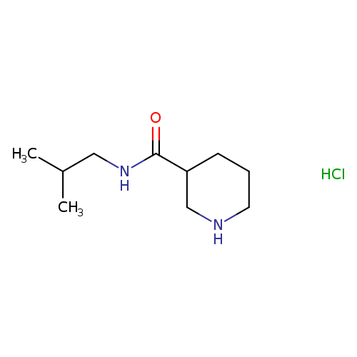 N-ISOBUTYLPIPERIDINE-3-CARBOXAMIDE HYDROCHLORIDE