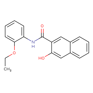 2-NAPHTHALENECARBOXAMIDE, N-(2-ETHOXYPHENYL)-3-HYDROXY-