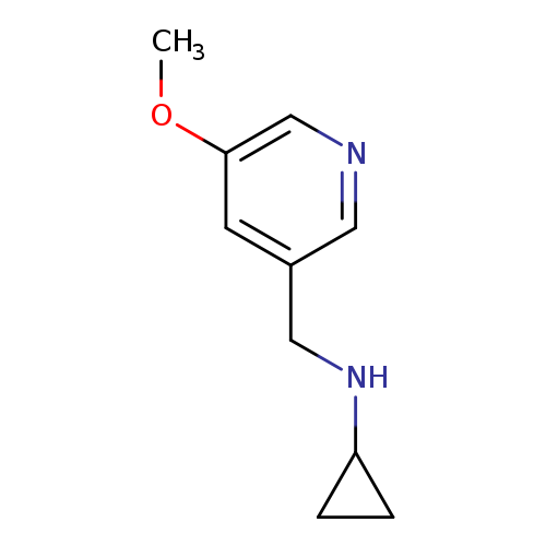 Cyclopropyl-(5-methoxy-pyridin-3-ylmethyl)-amine