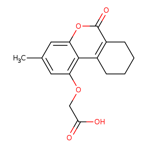 [(3-Methyl-6-oxo-7,8,9,10-tetrahydro-6h-benzo[c]chromen-1-yl)oxy]acetic acid