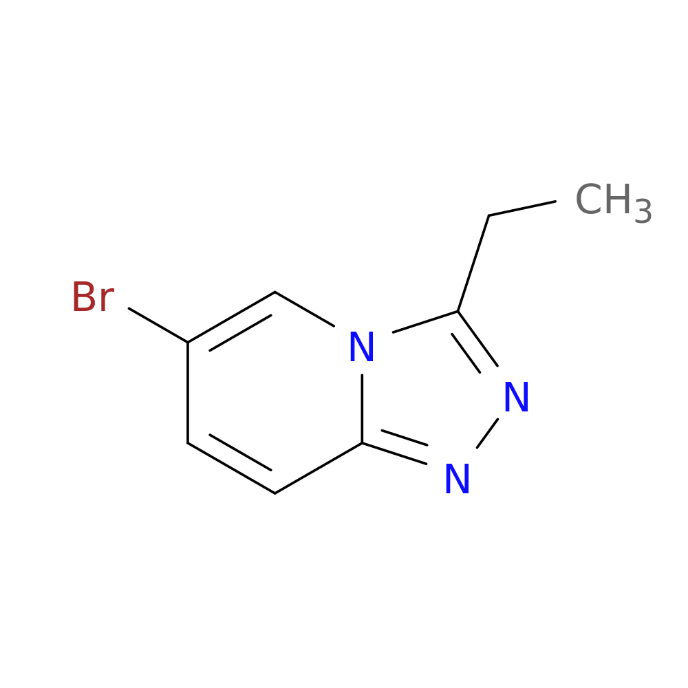 6-Bromo-3-ethyl-[1,2,4]triazolo[4,3-a]pyridine
