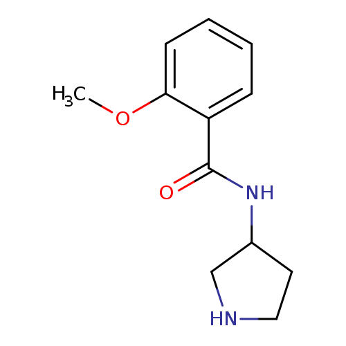 2-Methoxy-N-3-pyrrolidinyl-benzamide HCl