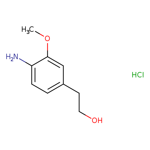 2-(4-amino-3-methoxyphenyl)ethan-1-ol hydrochloride