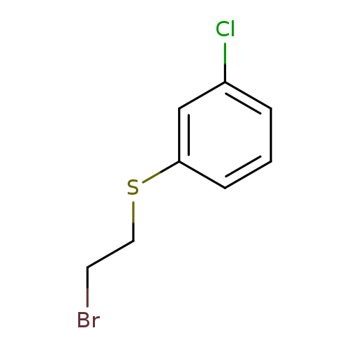 1-[(2-bromoethyl)sulfanyl]-3-chlorobenzene