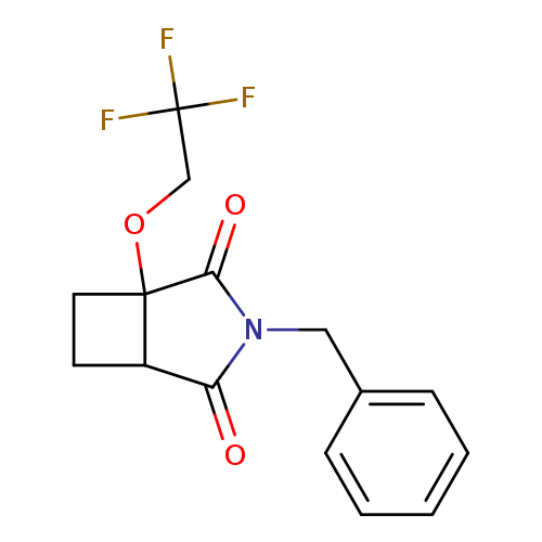 3-benzyl-1-(2,2,2-trifluoroethoxy)-3-azabicyclo[3.2.0]heptane-2,4-dione