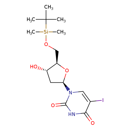 5'-O-t-Butyldimethylsilyl 2'-deoxy-5-iodo-uridine