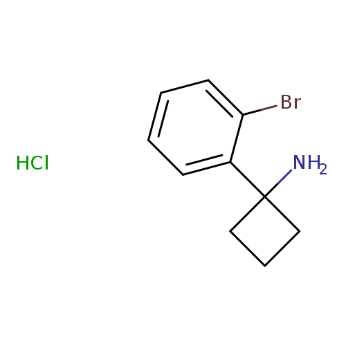 1-(2-Bromophenyl)cyclobutan-1-amine hydrochloride