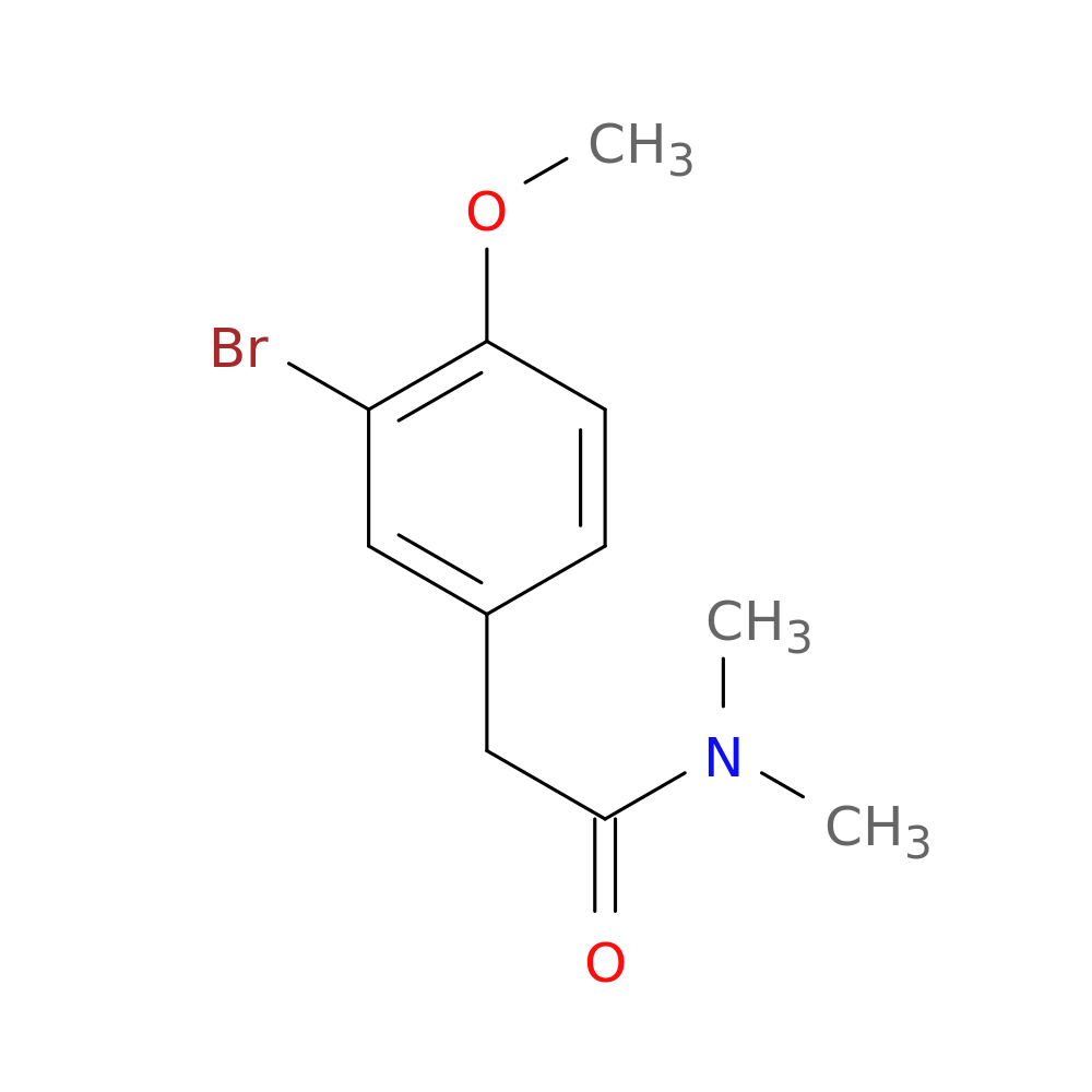 2-(3-Bromo-4-methoxyphenyl)-N,N-dimethylacetamide