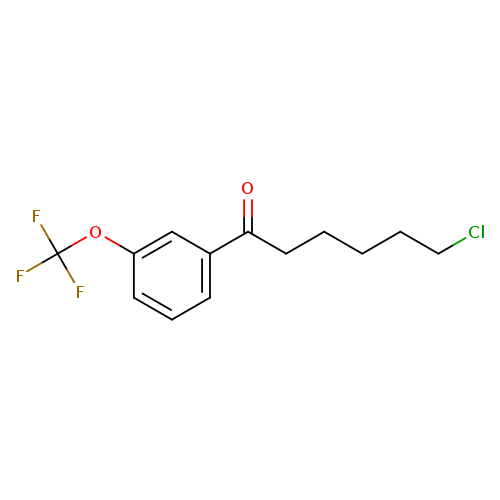 6-Chloro-1-oxo-1-(3-trifluoromethoxyphenyl)hexane