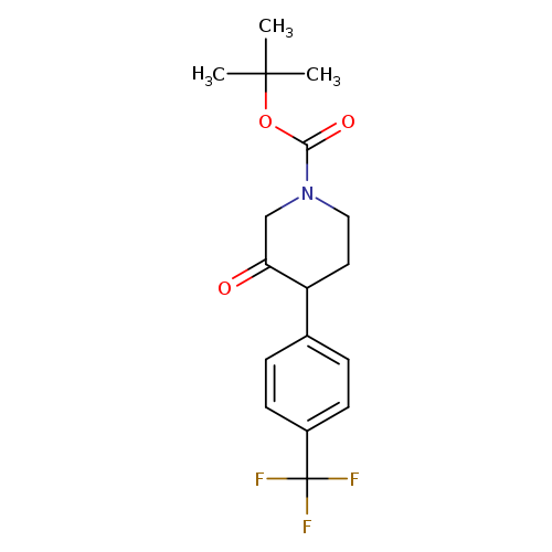 tert-butyl 3-oxo-4-[4-(trifluoromethyl)phenyl]piperidine-1-carboxylate