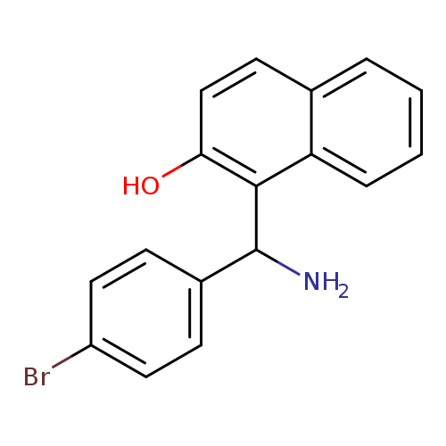 1-[AMINO-(4-BROMO-PHENYL)-METHYL]-NAPHTHALEN-2-OL