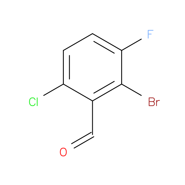 2-Bromo-6-chloro-3-fluorobenzaldehyde