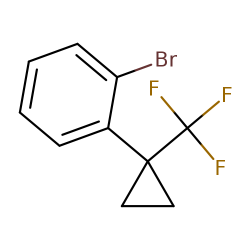 1-Bromo-2-[1-(trifluoromethyl)cyclopropyl]benzene