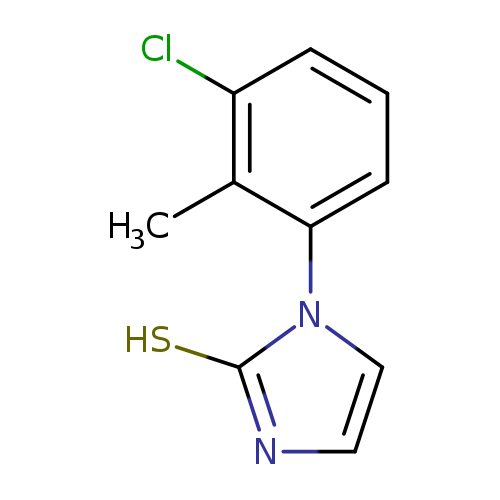 1-(3-chloro-2-methylphenyl)-1H-imidazole-2-thiol