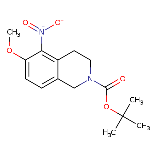 tert-Butyl 6-methoxy-5-nitro-1,2,3,4-tetrahydroisoquinoline-2-carboxylate