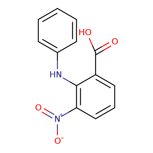 2-PHENYLAMINO-3-NITROBENZOIC ACID