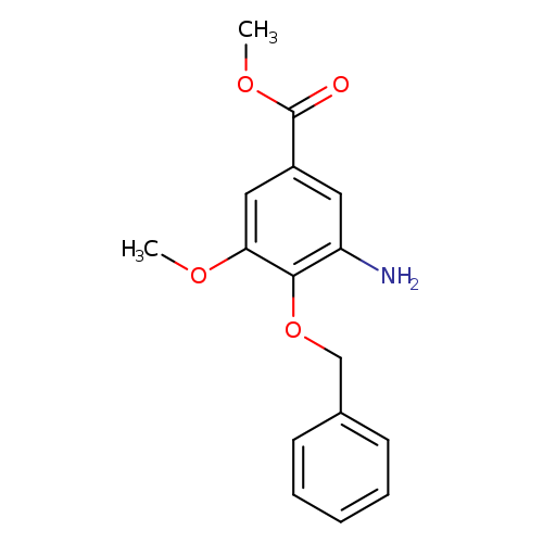 Methyl 3-amino-4-(benzyloxy)-5-methoxybenzenecarboxylate