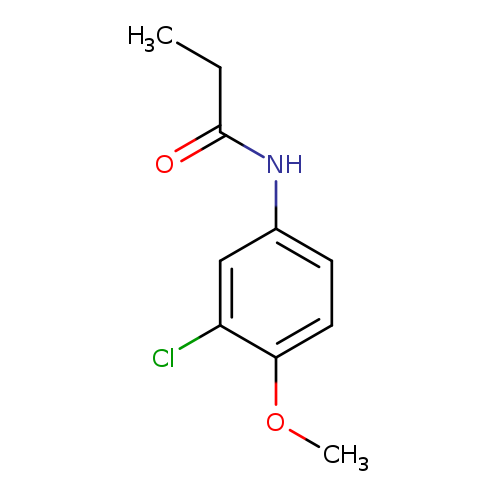N-(3-chloro-4-methoxyphenyl)propanamide