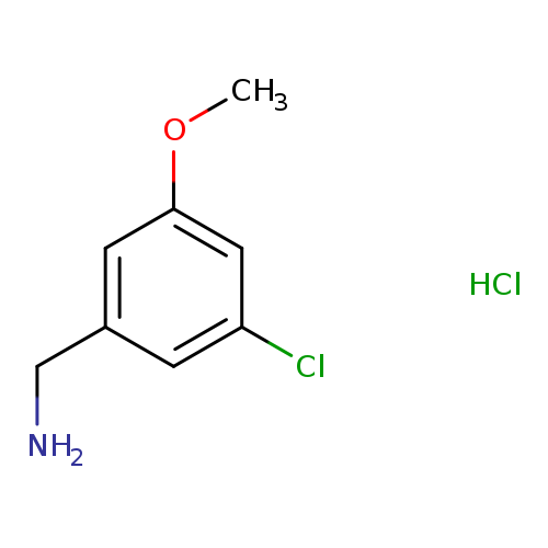 1-(3-chloro-5-methoxyphenyl)methanaminehydrochloride