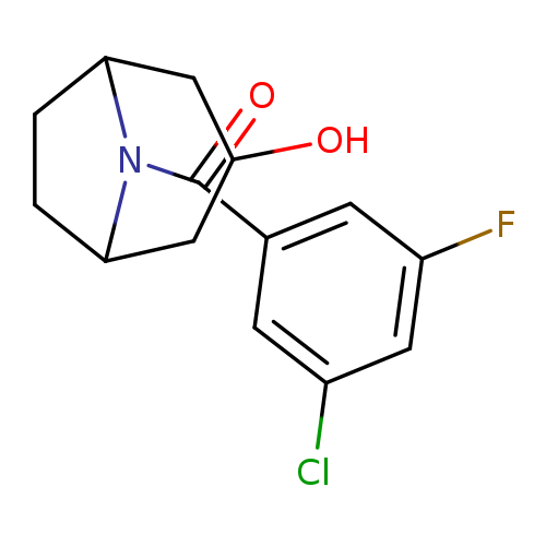 8-(3-chloro-5-fluorobenzoyl)-8-azabicyclo[3.2.1]octan-3-ol