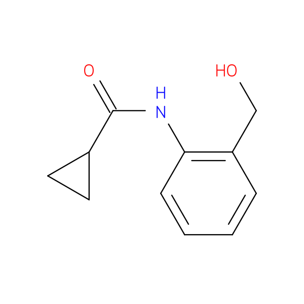 N-[2-(Hydroxymethyl)phenyl]cyclopropanecarboxamide