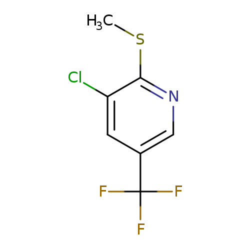 3-Chloro-2-(methylthio)-5-(trifluoromethyl)pyridine