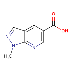 1-METHYL-1H-PYRAZOLO[3,4-B]PYRIDINE-5-CARBOXYLIC ACID