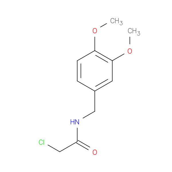2-chloro-N-(3,4-dimethoxybenzyl)acetamide