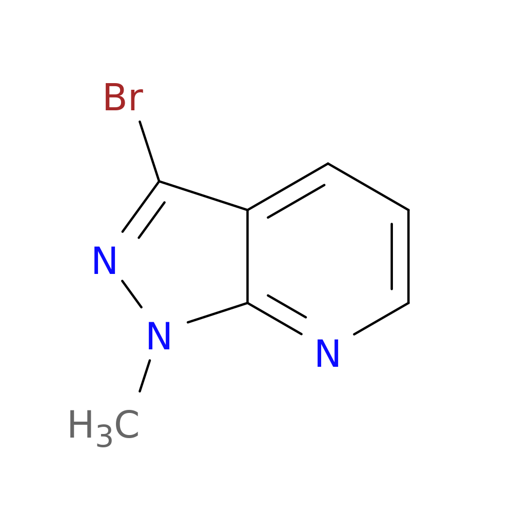 3-Bromo-1-methyl-1H-pyrazolo[3,4-b]pyridine