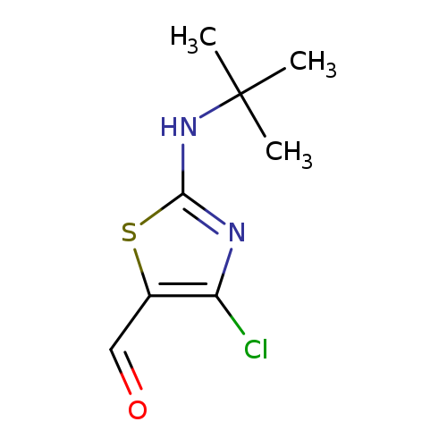 4-Chloro-2-(tert-butylamino)-5-thiazolecarboxaldehyde