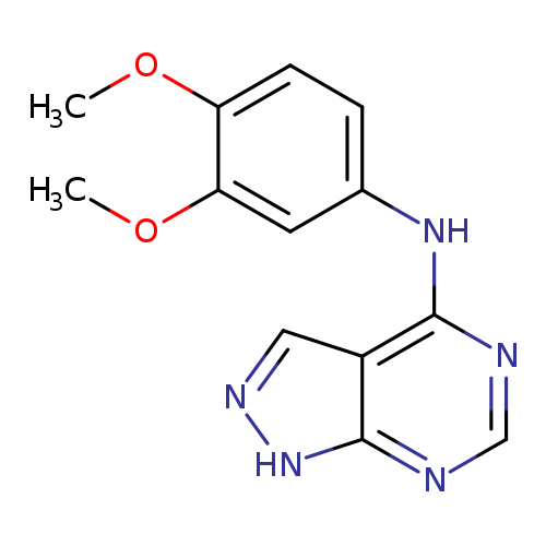 N-(3,4-dimethoxyphenyl)-1H-pyrazolo[3,4-d]pyrimidin-4-amine