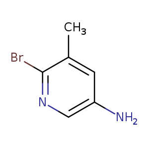3-​Pyridinamine, 6-​bromo-​5-​methyl-