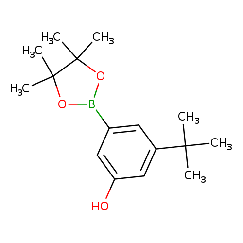3-tert-butyl-5-(tetramethyl-1,3,2-dioxaborolan-2-yl)phenol