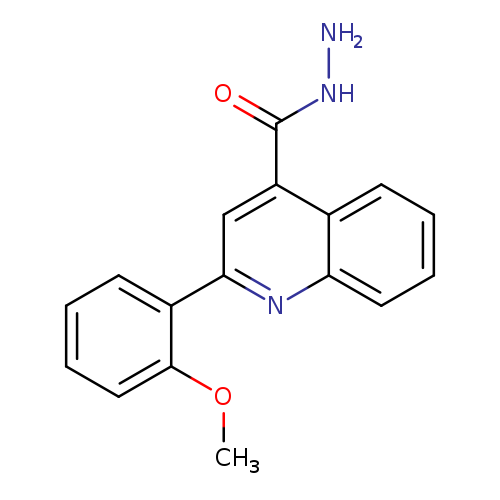 2-(2-Methoxyphenyl)quinoline-4-carbohydrazide